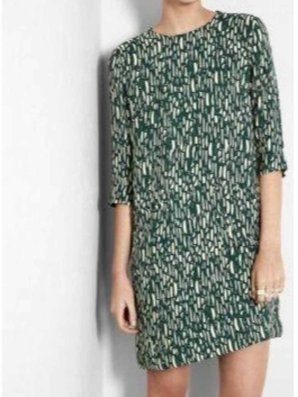 By Malene Birger Dalise Tunic Dress 36(S) Minimalist Scandinavian Abstract Artsy